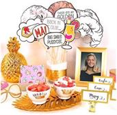The Golden Girls Party Photo Props | Set of 11