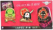Suicide Squad Lapel Pin 3-Pack, Set 2