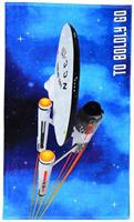 Star Trek "Boldly Go" 60"x30" Beach Towel