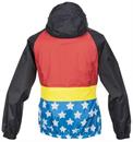 DC Comics Wonder Woman Zip Raincoat For Women | Wind And Waterproof Jacket