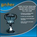 Harry Potter Triwizard Cup Battery Operated Mood Light | 13-Inch Tall LED Lamp