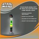 Star Wars Boba Fett 18-Inch 3D Top Motion Lamp Mood Light