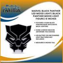 Marvel Black Panther LED Mood Light | Black Panther Mood Light Figure | 6 Inches