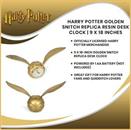 Harry Potter Golden Snitch Replica Resin Desk Clock | 9 x 18 Inches
