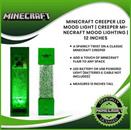 Minecraft Creeper Glitter Motion Light | 12-Inch Fun Mood Light LED Lamp