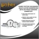 Harry Potter Voldemort Death Eater Dinnerware Sets | 16-Piece Ceramic Dinner Set