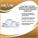 Star Trek: The Next Generation Dinnerware Sets | 16-Piece Ceramic Dinner Set