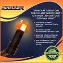 Minecraft Redstone Torch Lamp Nightlight | 12.6 Inch LED Costume Cosplay Light