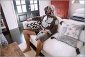 Star Wars: The Mandalorian Bounty Hunter Bathrobe for Adults
