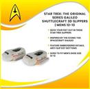 Star Trek: The Original Series Galileo Shuttle 3D Slippers For Adults