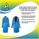 Star Trek Spock Fleece Bathrobe for Adults | One Size Fits Most