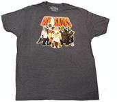 ABC's Dinosaurs Logo & Cast Men's Grey T-Shirt