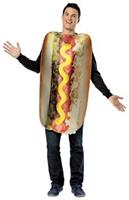 Get Real Loaded Hot Dog Costume Adult