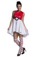 Pokemon Pokeball Women's Costume Dress
