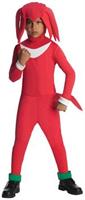 Sonic The Hedgehog Knuckles Jumpsuit and Mask Costume Child