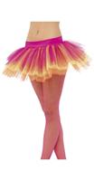 Tutu Neon Multi-Colored Adult Costume Underskirt