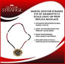Marvel Doctor Strange Eye of Agamotto 1:1 Scale Light-Up Prop Replica Necklace