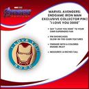 Marvel Avengers: Endgame Iron Man Exclusive Collector Pin | "I Love You 3000"