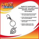 Naruto Shippuden Hidden Leaf Village Logo Enamel Pendant Keychain