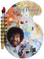 Bob Ross "The Joy of Painting" Paint Palette Journal & Brush Pen