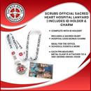 Scrubs Official Sacred Heart Hospital Lanyard | Includes ID Holder & Charm