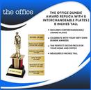 The Office Dundie Award Replica With 6 Interchangeable Plates | 8 Inches Tall