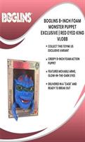 Boglins 8-Inch Foam Monster Puppet Exclusive | Red Eyed King Vlobb