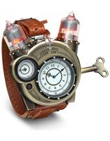 Steampunk Styled Tesla Analog Watch