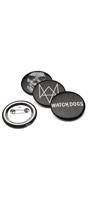 Watch Dogs 1-1/2" Logo Pins, Set of 4