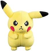 Pokemon Basic 8-Inch Plush - Angry Pikachu