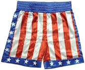 Rocky Adult Costume Apollo Creed Boxing Trunks