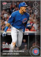 MLB Chicago Cubs Addison Russell #651 2016 Topps NOW Trading Card
