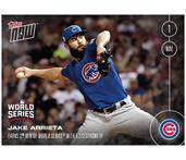 MLB Chicago Cubs Jake Arrieta #654 2016 Topps NOW Trading Card
