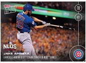 MLB Chicago Cubs Jake Arrieta #565 Topps NOW Trading Card
