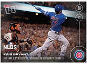 MLB Chicago Cubs Kris Bryant #566 Topps NOW Trading Card