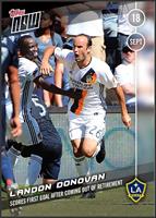 MLS LA Galaxy Landon Donovan #30 Topps NOW Trading Card
