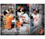 Baltimore Orioles MLB 2016 Topps NOW Dual-Sided Card 192