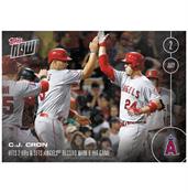 MLB LA Angels C.J. Cron #204 2016 Topps NOW Trading Card