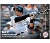 NY Yankees, Aaron Judge (Call-Up) MLB Topps NOW Card 353