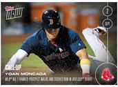 MLB Boston Red Sox Yoan Moncada (Call-Up) #418 Topps NOW Trading Card