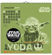 Star Wars Saga Art 2017 12"x12" Wall Calendar