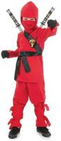 Ninja, Red Child Costume