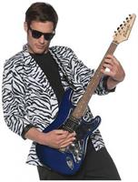 80's Zebra Blazer White Adult Costume