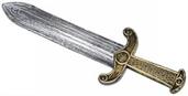 Roman Dagger Gold / Silver Solid Handle Adult Costume OS