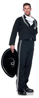 Mexican Mariachi Man Adult Costume and Hat Set