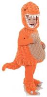 Belly Babies T-Rex Orange Dinosaur Plush Child Toddler Costume