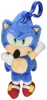 Sonic The Hedgehog 4" Talking Plush Clip On Sonic