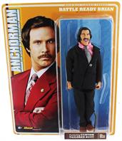 Anchorman 8-Inch Action Figure: Battle Ready Brian