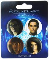 The Mortal Instruments City of Bones 4-Piece Button Set