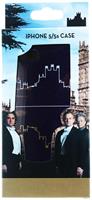 Downton Abbey iPhone 5/5s Hard Snap Case: Purple Abbey Silhouette